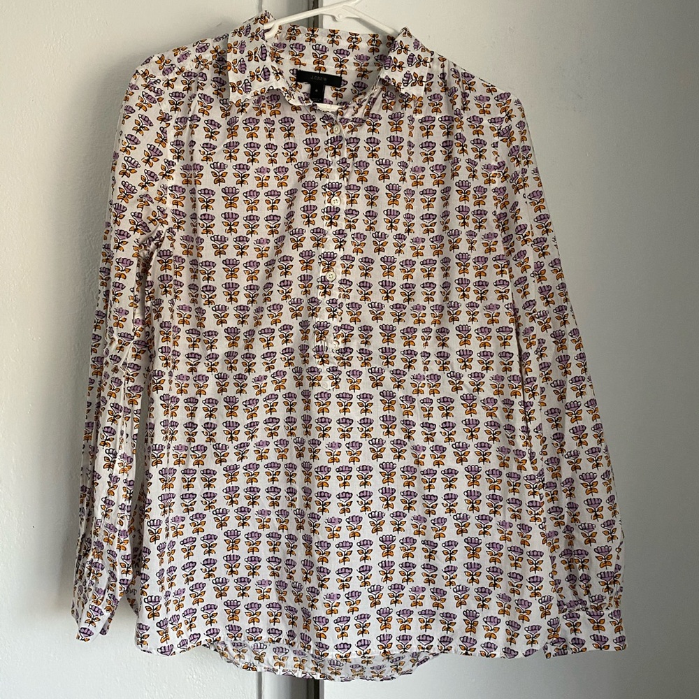 J.Crew Half-Button shirt